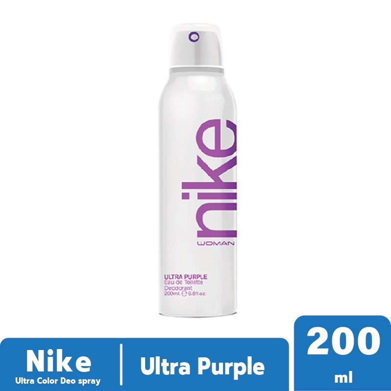 Nike Woman Deo Spray - Ultra Purple 200ml / ไนกี้ สเปรย์ระงับกลิ่นกาย หญิง-อัลตร้า เพอร์เพิล