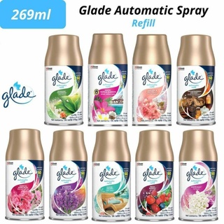 Glade ออโตมาติกสเปรย์ รีฟิล ขนาด 269 มล.มี 9 กลิ่น