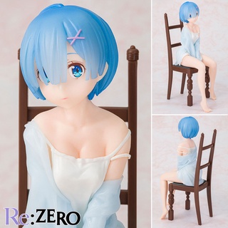 Figure ฟิกเกอร์ Re Zero Starting Life in Another World รีเซทชีวิต ฝ่าวิกฤตต่างโลก Rem เรม Wear Sit on Chair นั่งเก้าอี้