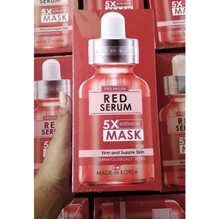 Rojukiss Firm Poreless Red Serum 5X Intensive Mask 25ml. 1กล่อง 12ชิ้น