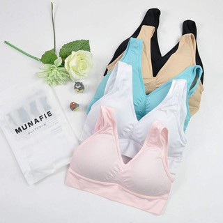 [SB- 4901] mimibra MUNAFIE Sport bra เสื้อชั้นใน สปอร์บรา ชุดชั้นในคนอ้วน