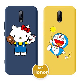 Cute Doraemon Case Huawei Y5 Lite 2018 Y6S Y6 Y7 Pro 2019 Y9S Nova 2 Lite Honor 9 10 20 Lite 8A V30 Pro 30S X10 7C V20 8X Play เคสโทรศัพท์มือถือลายการ์ตูนสําหรับ