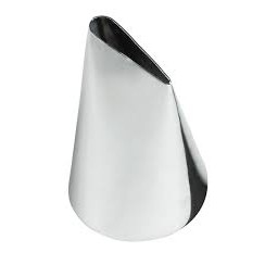 หัวบีบกุหลาบ 104 ใช้บีบครีม บีบกลีบกุหลาบ ตกแต่งเค้กหรือขนมต่างๆ พร้อมส่งค่ะ