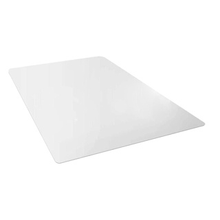 แผ่นเสื่อ Pvc ป้องกันพื้น 24"x 21" สําหรับโต๊ะทํางานเก้าอี้ 1.5 มม.