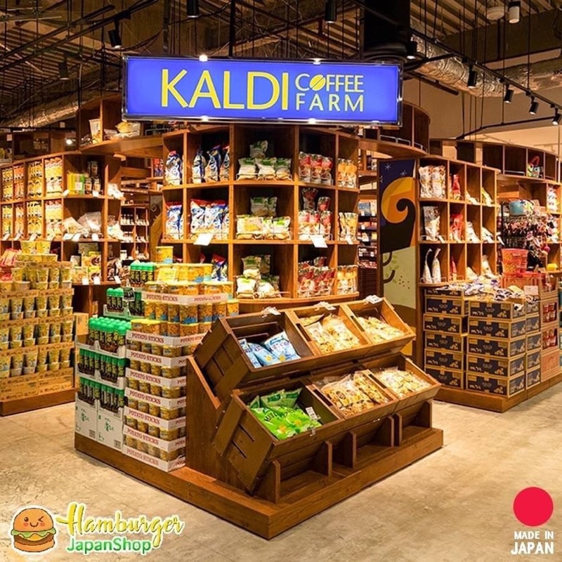 🇯🇵Eco Bag KALDI ถุงคาลดี้ลดโลกร้อน ขนาดใหญ่ ลาย Kaldi Legend นำเข้าจากญี่ปุ่น🇯🇵