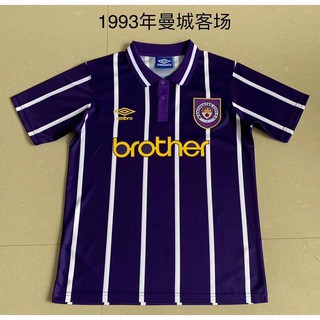 เสื้อฟุตบอลย้อนยุค แมนเชสเตอร์ ซิตี้ ทีมเยือน ปี 1993