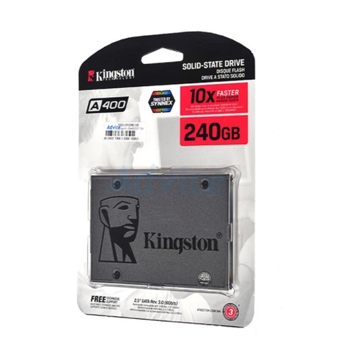 SSD SATA 480 GB KINGSTON A400 (SA400S37480G) | Shopee Thailand