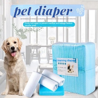 ผ้าอ้อมสุนัข Dog Diaper Pad ระงับกลิ่นกายหนาไม้ไผ่ถ่านเส้นใยผ้าอ้อมสุนัข Cat Diaper Pad แผ่นรองผ้าอ้อมสุนัข Pet Moisture Pad