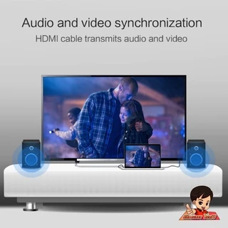 สาย HDMl อย่างดี เส้นใหญ่ HDMl Cable V1.4 รองรับความละเอียด 1080P มีความยาว 1.5-10 เมตร