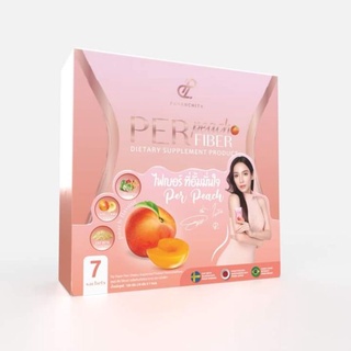 Per Peach Fiber เพอร์พีช ไฟเบอร์ ดีท็อกซ์ สูตรใหม่รสพีช