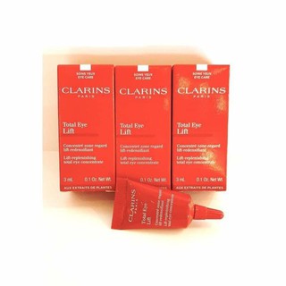 ‼️ของแท้ 💯%Clarins Total Eye Lift Redefining Eye Concentrate 3ml.