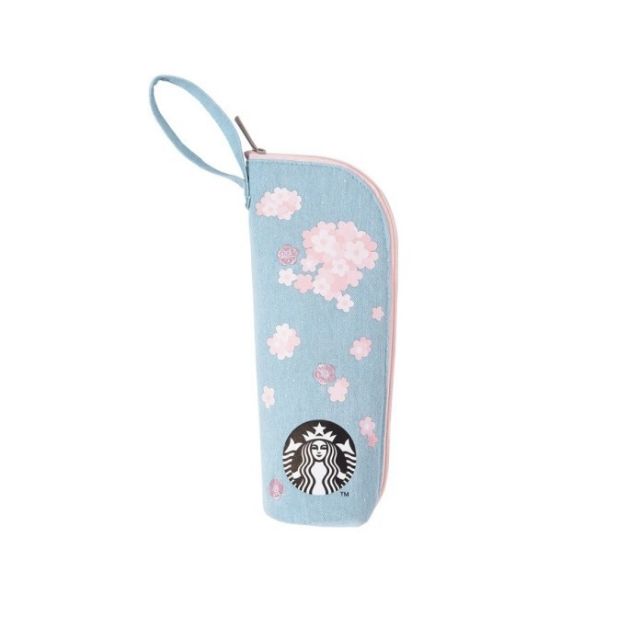 กระเป๋าผ้า Starbucks trumble case ลายซากุระ