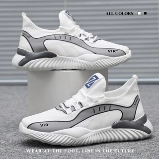 Sukky รองเท้าผ้าใบ 👟 รองเท้าผ้าใบลายสปอร์ตสุดเท่ห์🔥 เพิ่มดีเทลสลับสีเพื่อความปัง🎊 🪐เท่ทุกย่างก้าว นุ่มเบา สบายเท้า☄️