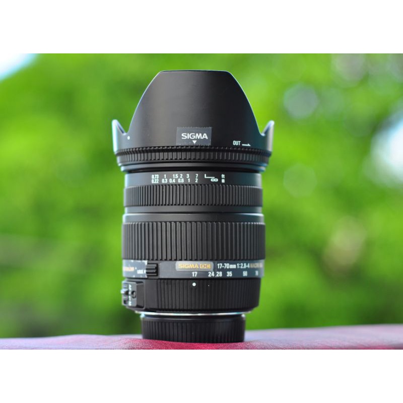 เลนส์ sigma 17-70 f2.8-4 macro hsm Nikon