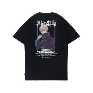 เสื้อยืดผ้าฝ้ายพิมพ์ลายคลาสสิก เสื้อยืด พิมพ์ลายอนิเมะ Otsky Inumaki Toge Jujutsu Kaisen x BR04 -4A