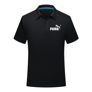 เสื้อ PUMAโปโลแขนสั้น คอปกตั้ง เหมาะกับฤดูร้อน สไตล์สปอร์ต สําหรับผู้ชาย และผู้หญิง