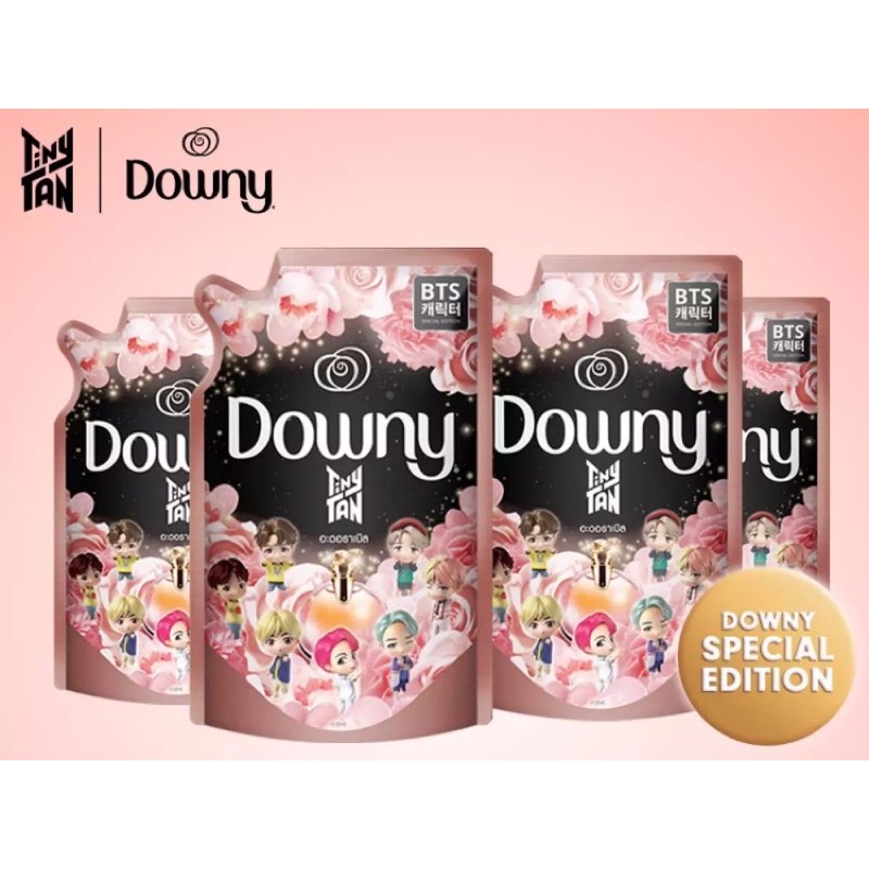 💥น้ำยาปรับผ้านุ่ม💥TinyTAN I Downy Special Edition ดาวน์นี่ กลิ่นอะดอราเบิล 500 มล.