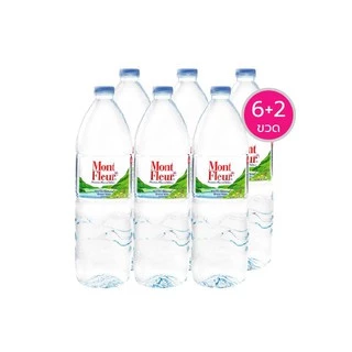 น้ำแร่ มองต์เฟลอ แพ็ค 1.5 ลิตร (6+2 ขวด)