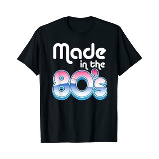 เสื้อยืด คอกลม พิมพ์ลายการ์ตูนมังงะ Made In The 80S สไตล์ยุโรปS-5XL