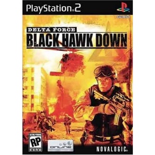 แผ่นเกมส์ PS2 - Black Hawk Down DeltaForce แนวยิงปืนทหารหน่วยรบจู่โจม เก็บปลายทางได้ ✅✅