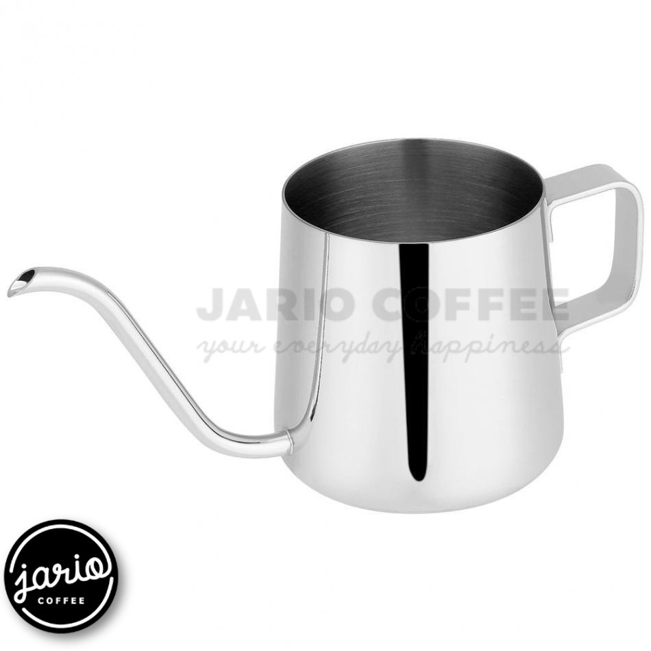 Jario กาดริปกาแฟ สีเงิน 250ml/350ml กาดริป สแตนเลส Stainless Pour-over Coffee Drip Pot