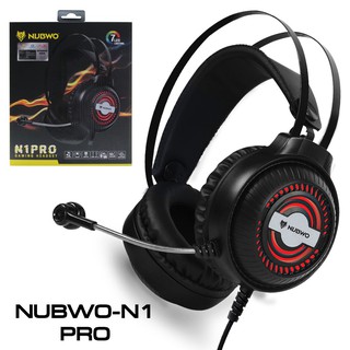 หูฟังเกมมิ่ง NUBWO N1 Pro มีไฟ7สี ระบบเสียงสเตอริโอ