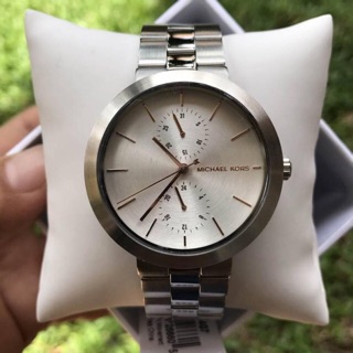 MK6407 MICHAEL KORS Garner Silver Dial Ladies Watch Item  สวยมาก กล้ารับประกัน