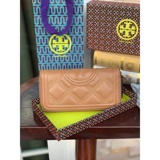 📮@1,940.-🔥🔥SUMMER SALE (ลดอีก 7 %)🔥🔥💯Tory BurchFleming quilted continental wallet