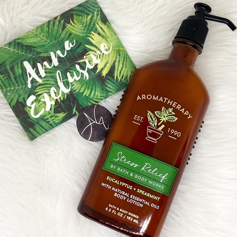 Bath Body Works Aromatherapy Eucalyptus Spearmint Body Lotion 192ml