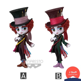 ฟิกเกอร์ Q posket Mad Hatter  ของแท้ นำเข้าจากญี่ปุ่น - Figure Alice in Wonderland