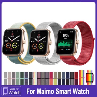 Maimo สายนาฬิกาข้อมือ Smart Watch ผ้าไนล่อนระบายอากาศ