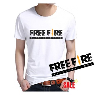 FREEFIRE เสื้อfreefire เสื้อฟีฟาย เสื้อยืดผู้ชาย เสื้อยืดสกรีนลาย ผ้าCOTTON💯 ร้านไทย