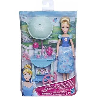 Disney Princess Cinderella Fashion Doll with Tea Cart Accessory ตุ๊กตาเจ้าหญิงสินค้าลิขสิทธ์แท้