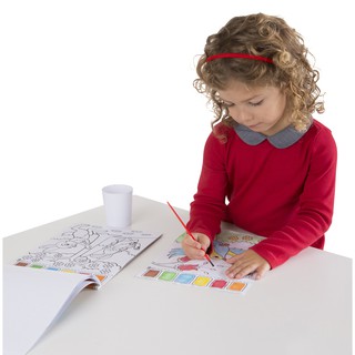 🔥🔥ชุดสมุดระบายสีน้ำด้วยพู่กัน รุ่นผีเสื้อ🔥🔥 Garden Paint with Water Kids Art Pad รุ่น 4167 ยี่ห้อ MELISSA &amp; DOUG