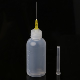 BOOM♥50ml Dispenser Bottle for Rosin Solder Soldering Liquid Flux with 1 Needle