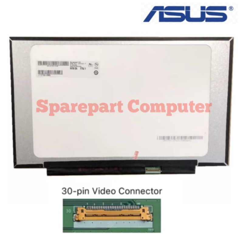 LAYAR หน้าจอ LCD LED ASUS A409 A409F A409U F409 14.0 นิ้ว HD