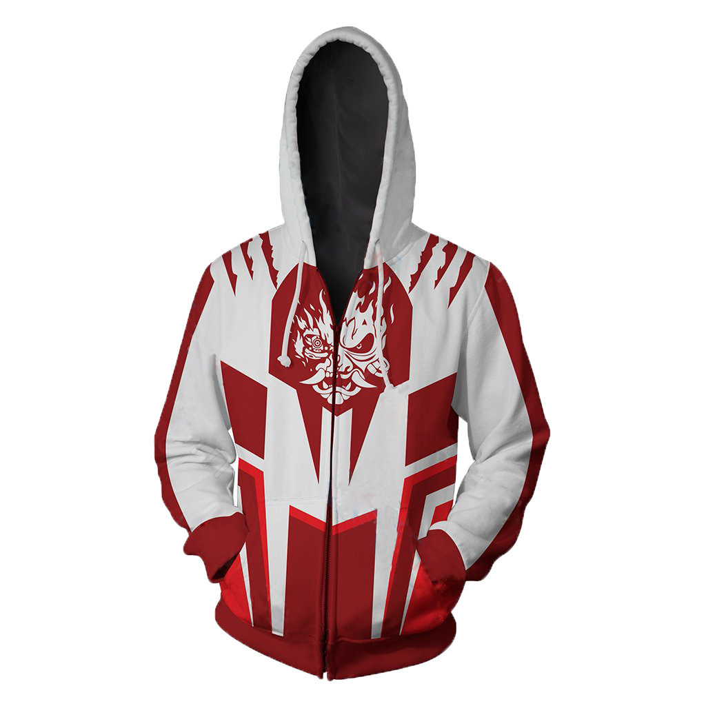 Cyberpunk 2077 Hoodie 3D พิมพ์แจ็คเก็ต unisex Outerwear เสื้อกันหนาวแฟชั่น