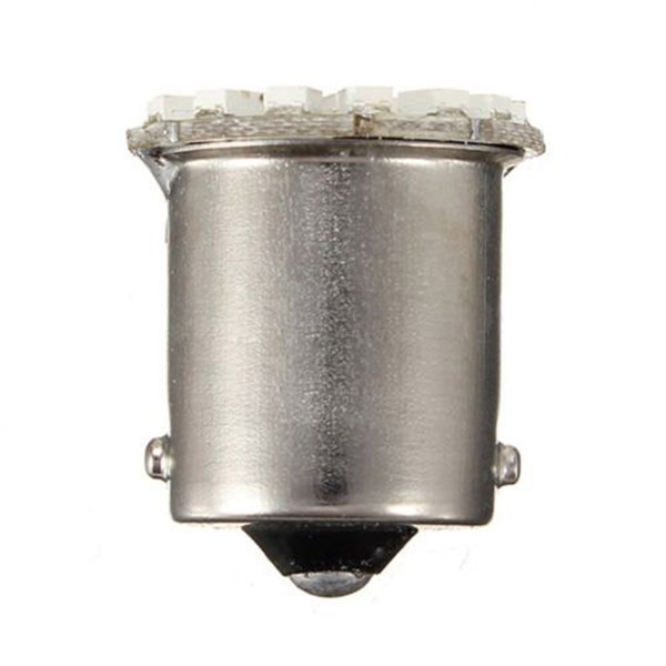 Lot De 10 Ampoules LED 1156 BA15S Blanc - P21W - Pour Feux Arrière, Clignotants, Voiture