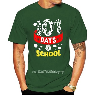เสื้อยืดผ้าฝ้าย พิมพ์ลายสุนัขดัลเมเชียน 100o 101 วันเรียน สําหรับผู้ชาย