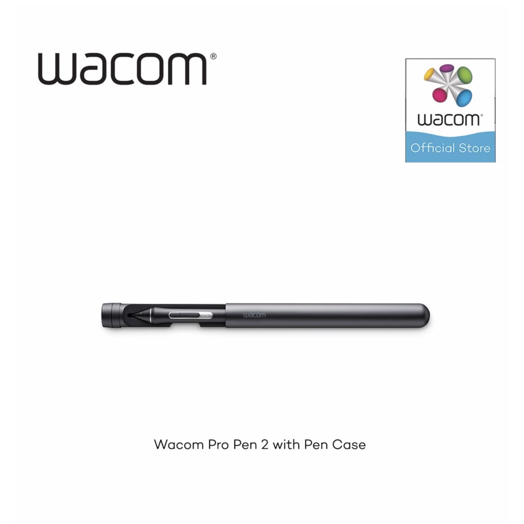 Wacom Pro Pen 2 (KP-504E) เมาส์ปากกาสำหรับ Wacom Intuos Pro, Cintiq, Cintiq Pro, MobileStudio Pro