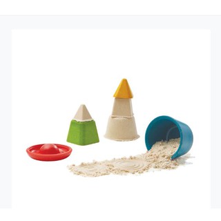 PlanToys 5804 Creative Sand Play ของเล่นไม้ชุดเล่นทรายสร้างสรรค์ ของเล่นทราย ของเล่นไม้ สำหรับเด็กอายุ 2 ขวบ