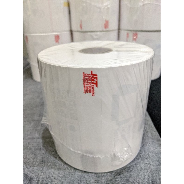 ป้ายจัดส่ง J&T Express Premium A6 กระดาษฉลากความร้อน Airway บิล 250 ชิ้น 100x180 มม.