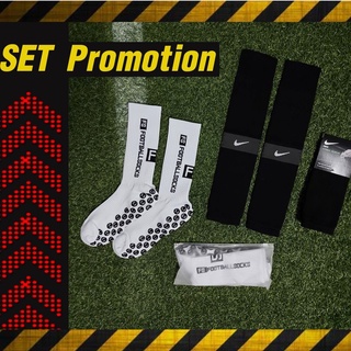 ถุงเท้าตัดข้อ NIKE STRIKE SLEEVE + FS Football socks &lt; พร้อมส่ง &gt;