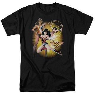 ผ้าฝ้ายแท้เสื้อยืด พิมพ์ลายการ์ตูนภาพยนตร์ Wonder Woman อเนกประสงค์ DIY 2022S-4XL