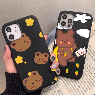 เคส Samsung J2 Pro 2018 J4 J6 J8 A6 A8 Plus A7 A9 A5 2018 A6+ A8+ ฝาครอบป้องกันเคสโทรศัพท์ซิลิโคน หมีคุกกี้-4