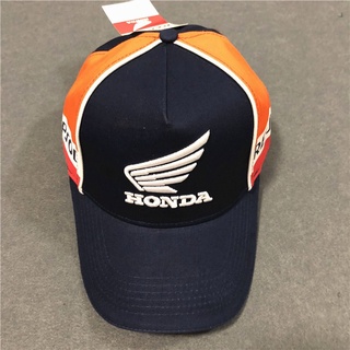 MOTOGP Repsol Honda Team Motorcycle Hat Mark Marquez Cross-country Cap CB400 CB500F CBR600RR CB650R CB650R Cb500x Cb500f CB1100 VRX400 NC700X CBR500R CBR1000RR CB650F GL1800 Racing Ball Embroidered Baseball Cap