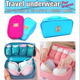 Travel Underwear กระเป๋าจัดระเบียบเก็บชุดชั้นใน เสื้อใน สำหรับผู้หญิง