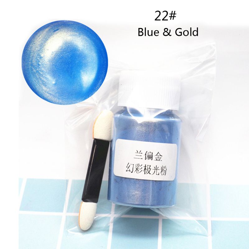 for Aurora Pearl Pigment Powder Mica Pearlescent Colorants Resin Dye Jewelry Mak - รูปที่ 7