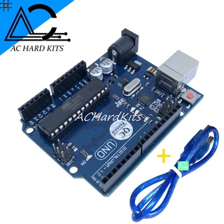 Arduino UNO R3 พร้อมสาย USB 50 cm