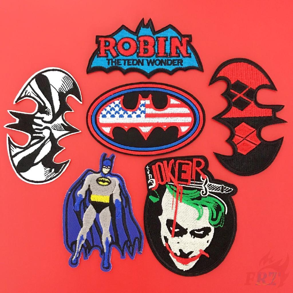 ☸ DC - Batman Patch ☸ 1Pc Batman / JOKER Diy Sew On Iron On Patch